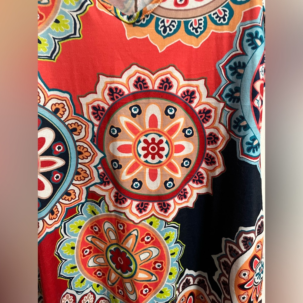 Suvimuga Mandala Sleeveless Dress Large - Picture 5 of 6